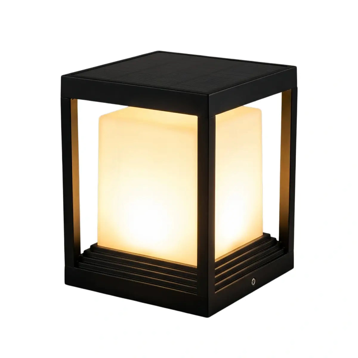Arcato Modern Square Outdoor Pillar Light