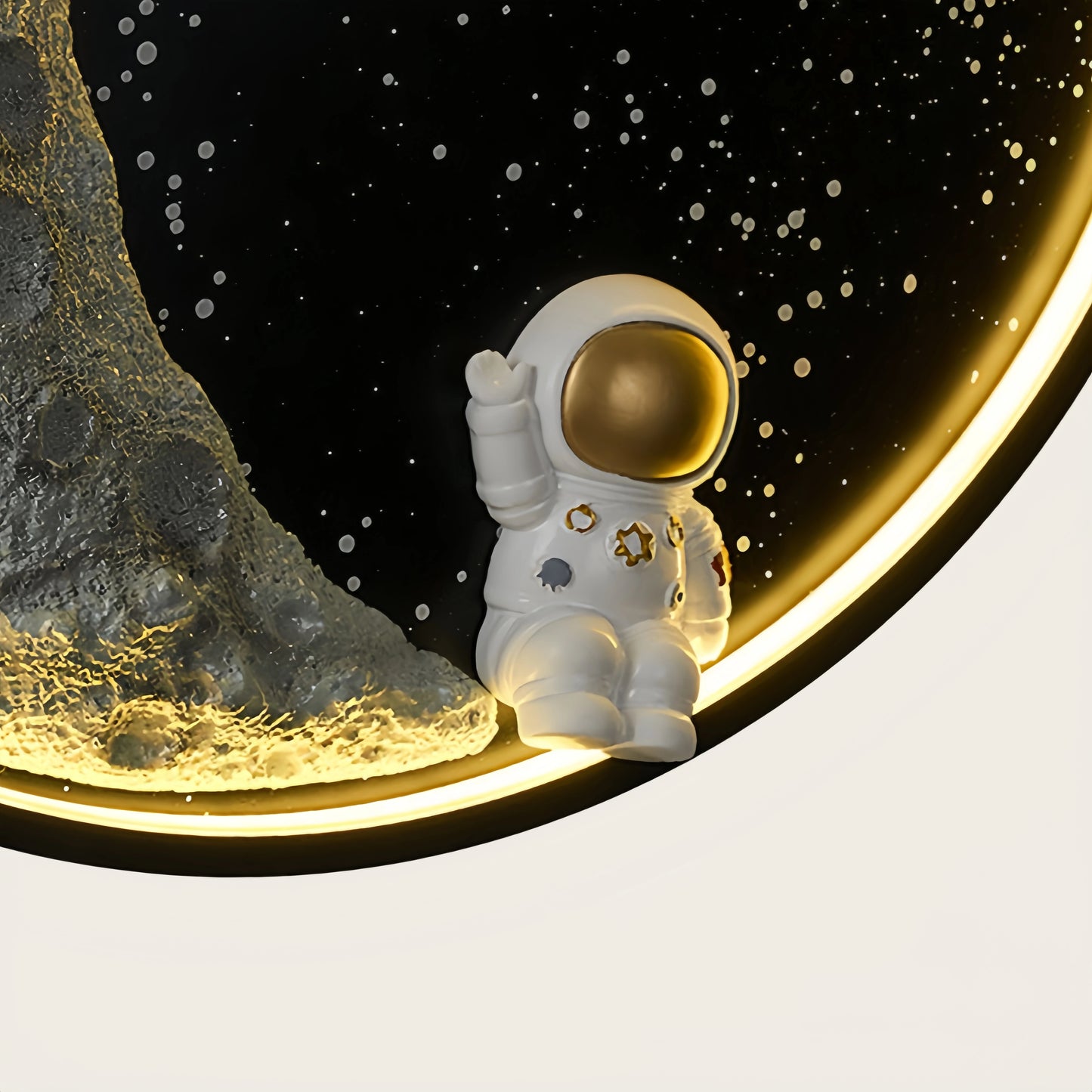Vivara Art Deco Astronaut Wall Lamp