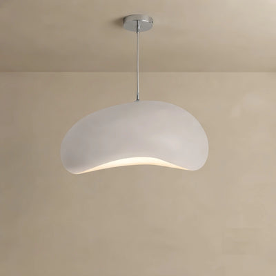 Modern Bread-Shaped Pendant Light – Resin/Acrylic in 4 Colors for Dining Room