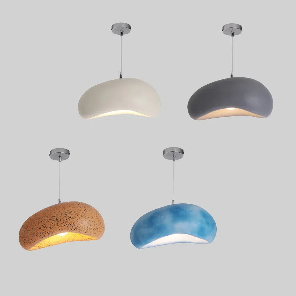 Modern Pendant Light Bread Shape Colour Contrast