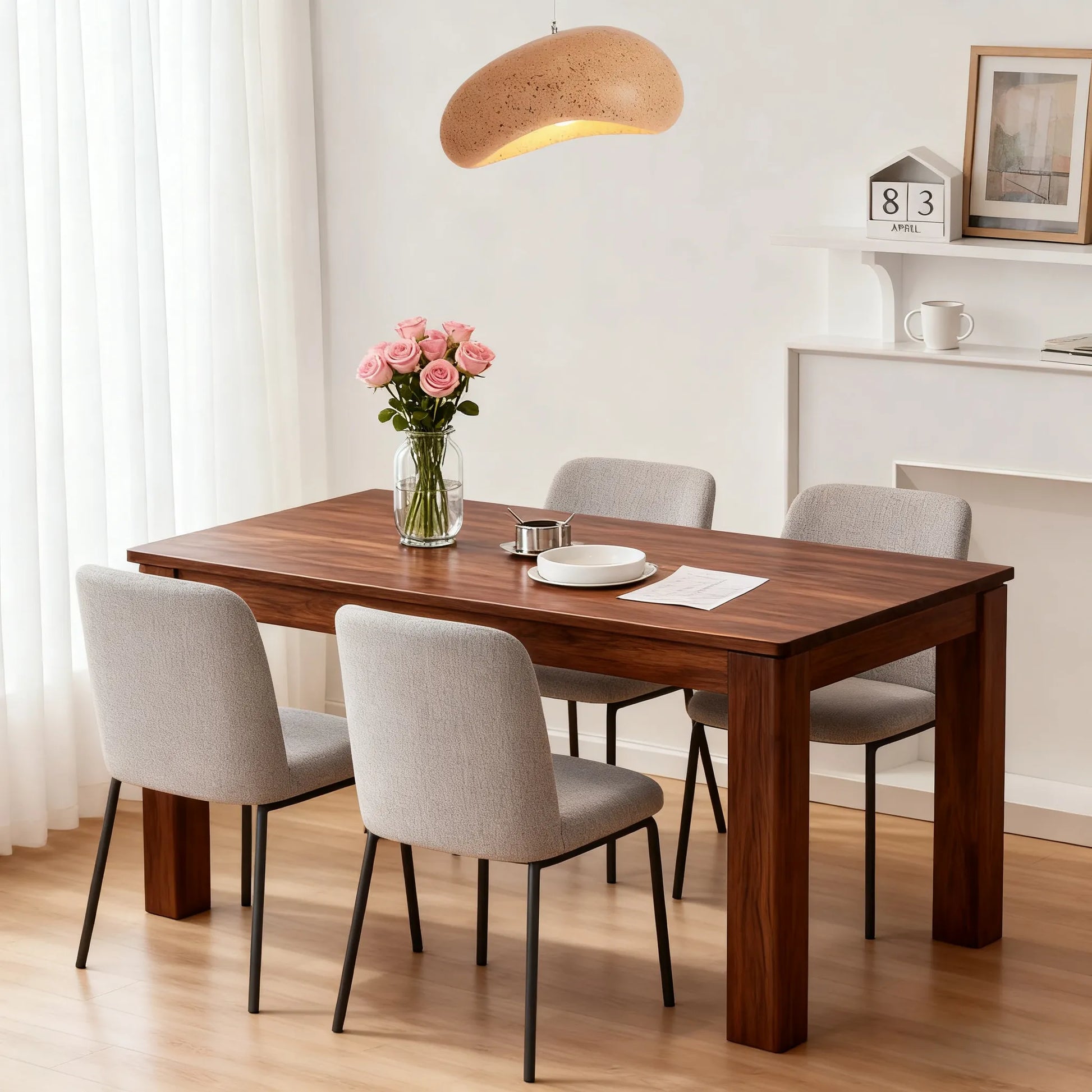 Modern Bread-Shaped Pendant Light