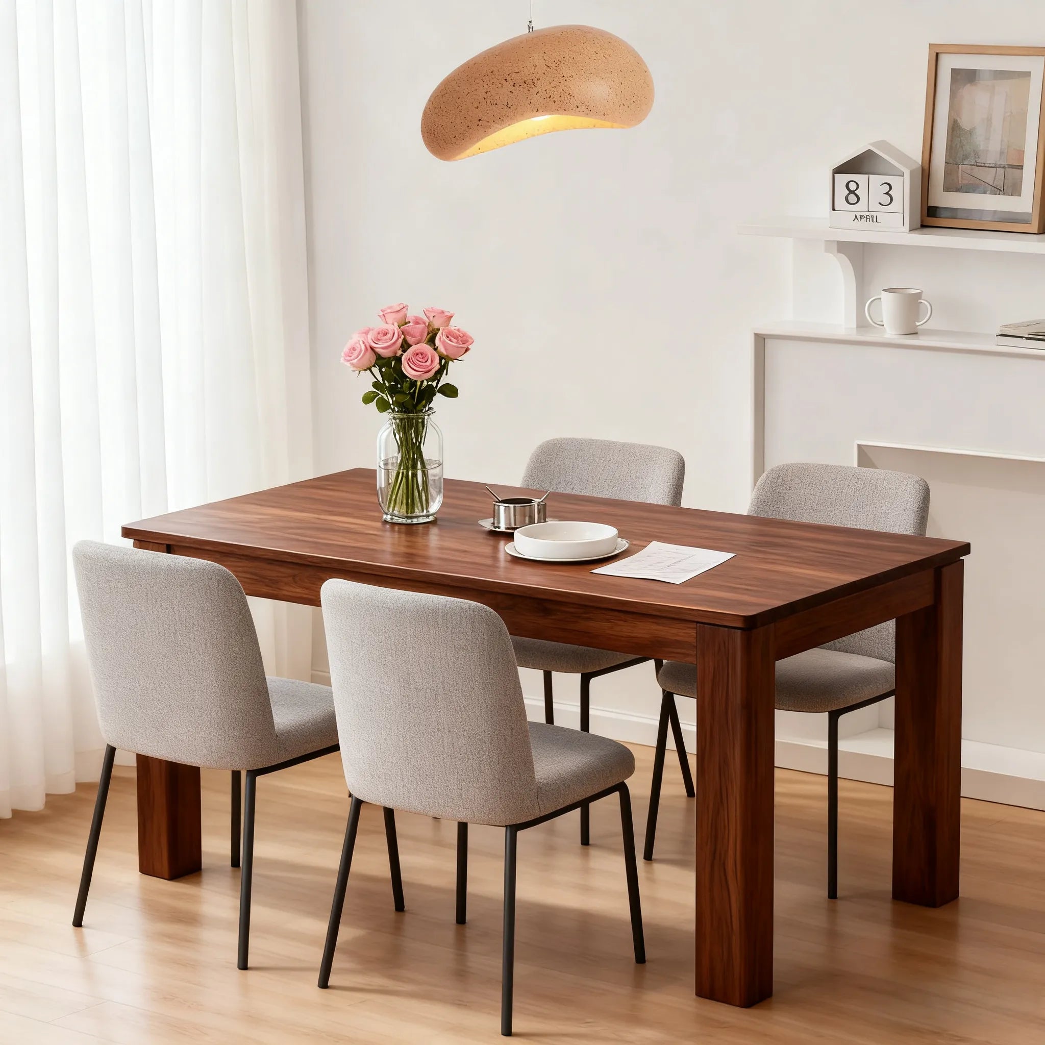 Modern Bread-Shaped Pendant Light