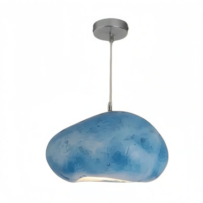 Morandia Art Deco Blue Pendant Light