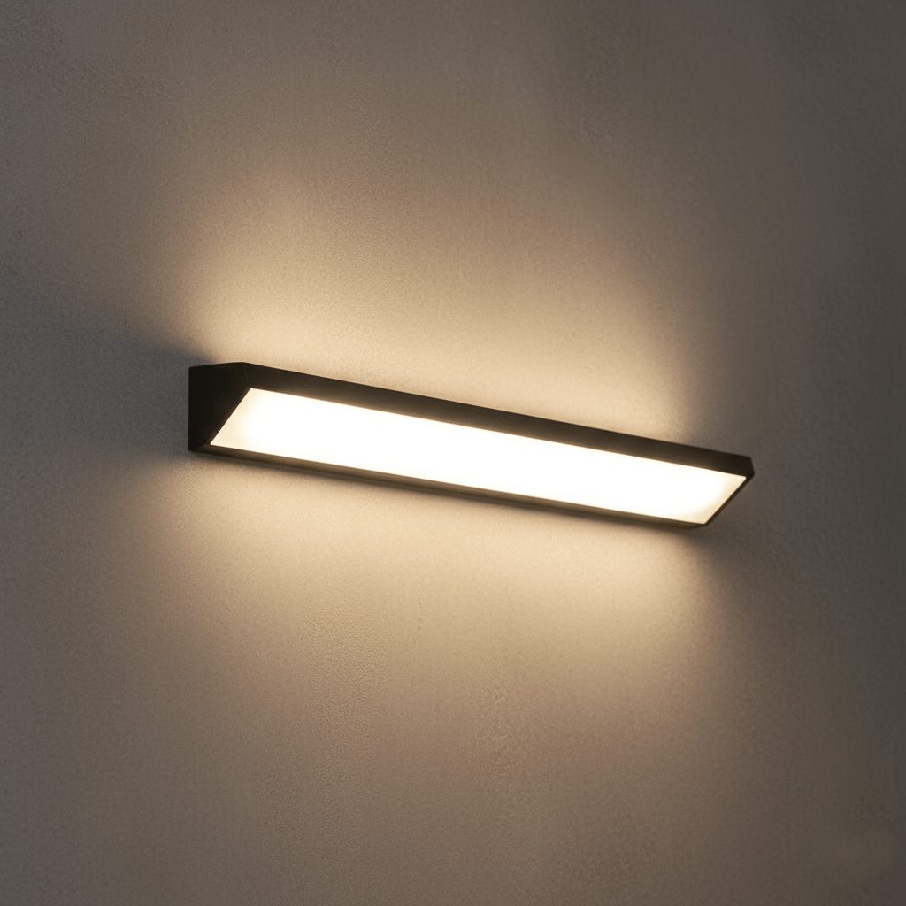 Arcato Minimalist Outdoor Wall Lamp - Light for Courtyard
