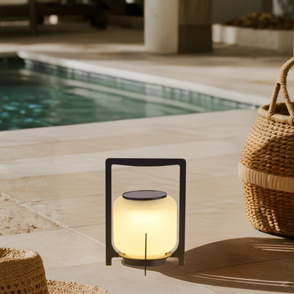 Modern Outdoor Solar Floor Lamp