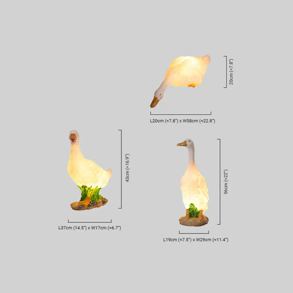 Art Deco Outdoor Floor Lamp Dimension