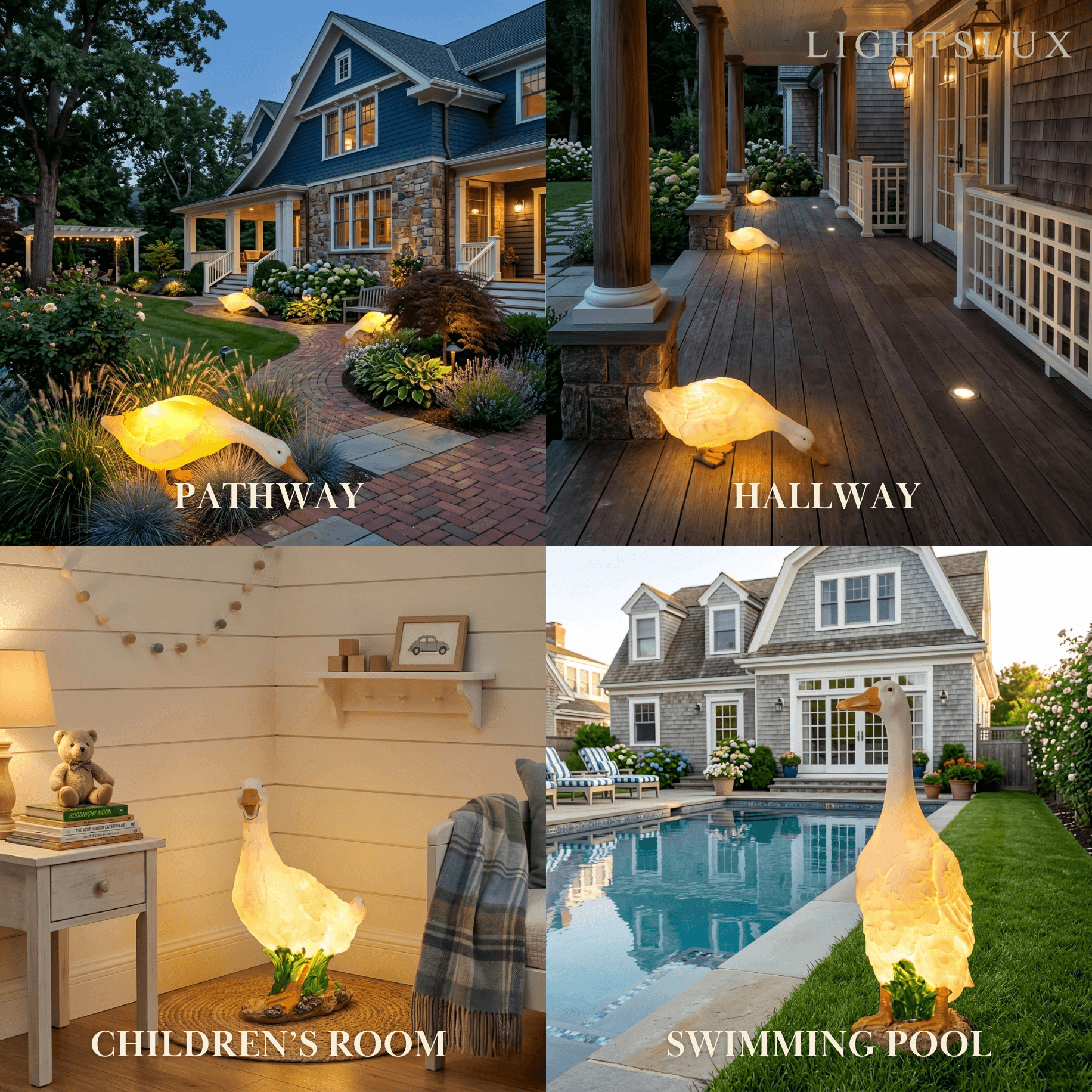Vivara Art Deco Outdoor Floor Lamp