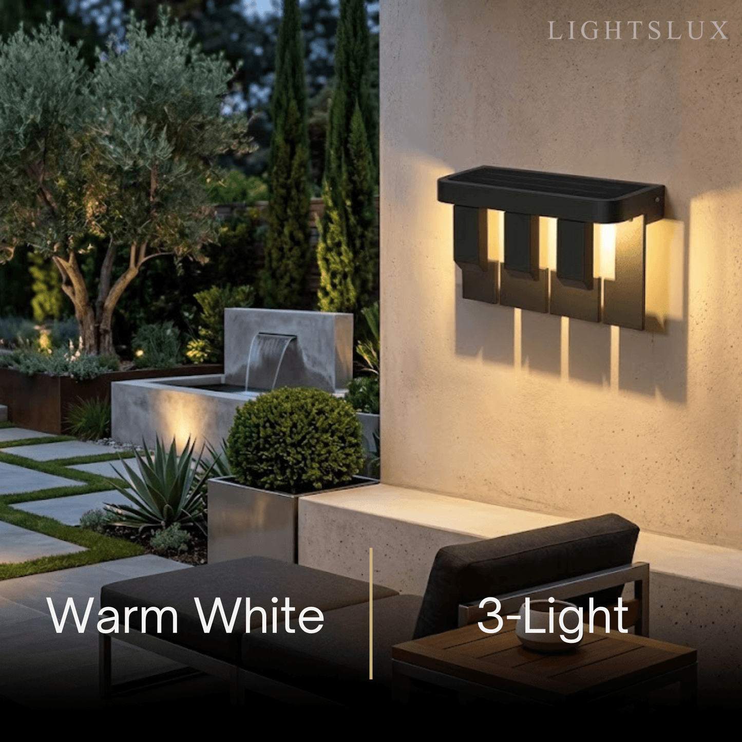 Irondale Modern Geometric Outdoor Wall Lamp