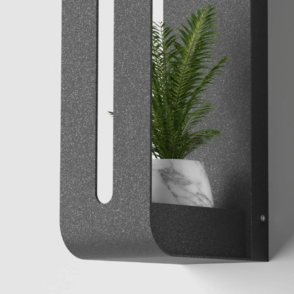 Modern Rectangular Outdoor Wall Lamp