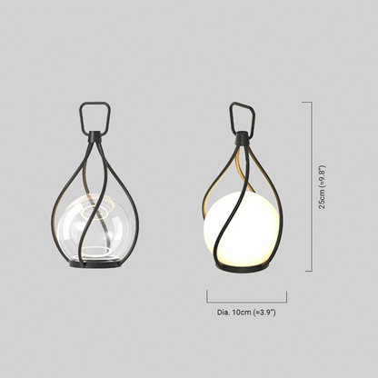 Designer Globular Pathway Light 