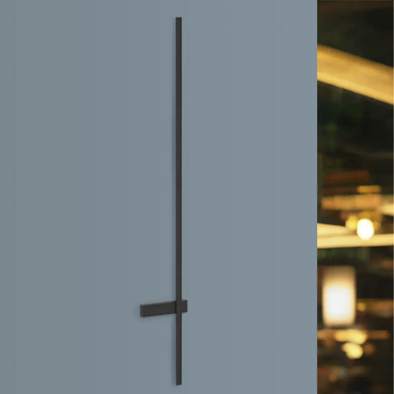  LED Wall Lamp – Black Solar & Sensor Light Outdoor