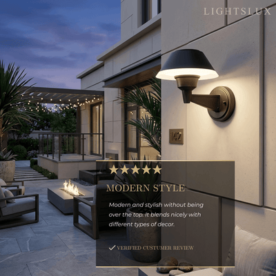 Irondale Vintage Outdoor Wall Lamp