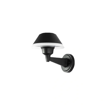 Vintage Outdoor Wall Lamp - Black Metal