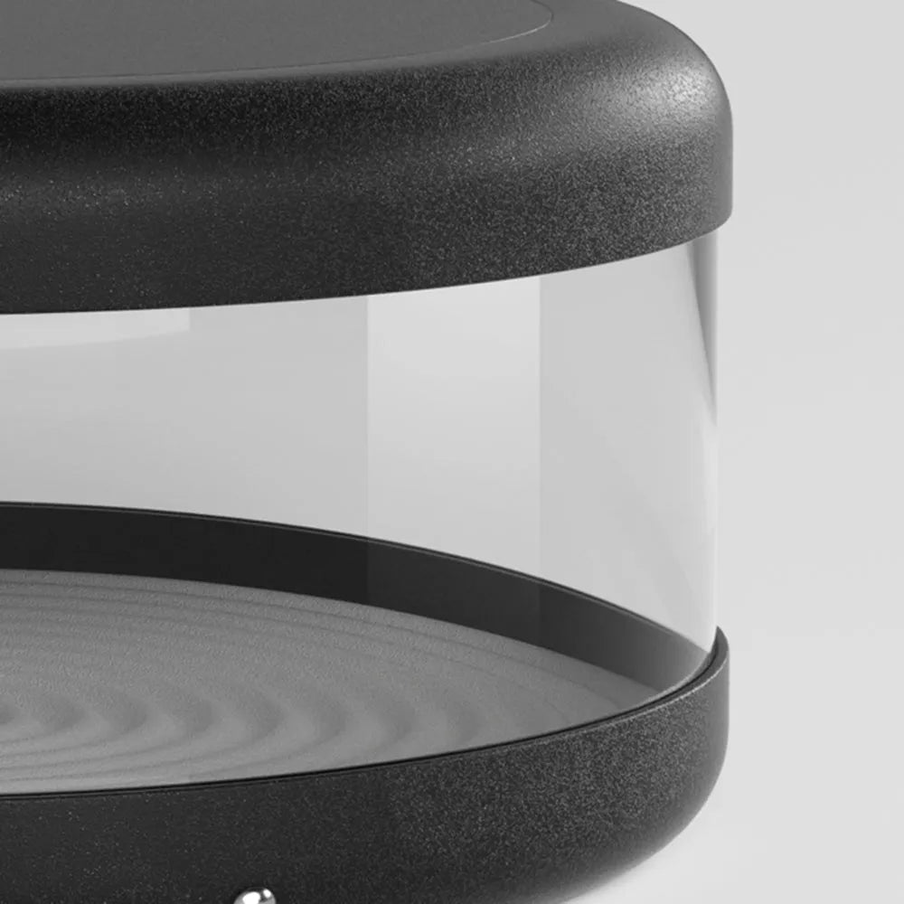 Pathway Lights Metal Acrylic Cylindrical Outdoor