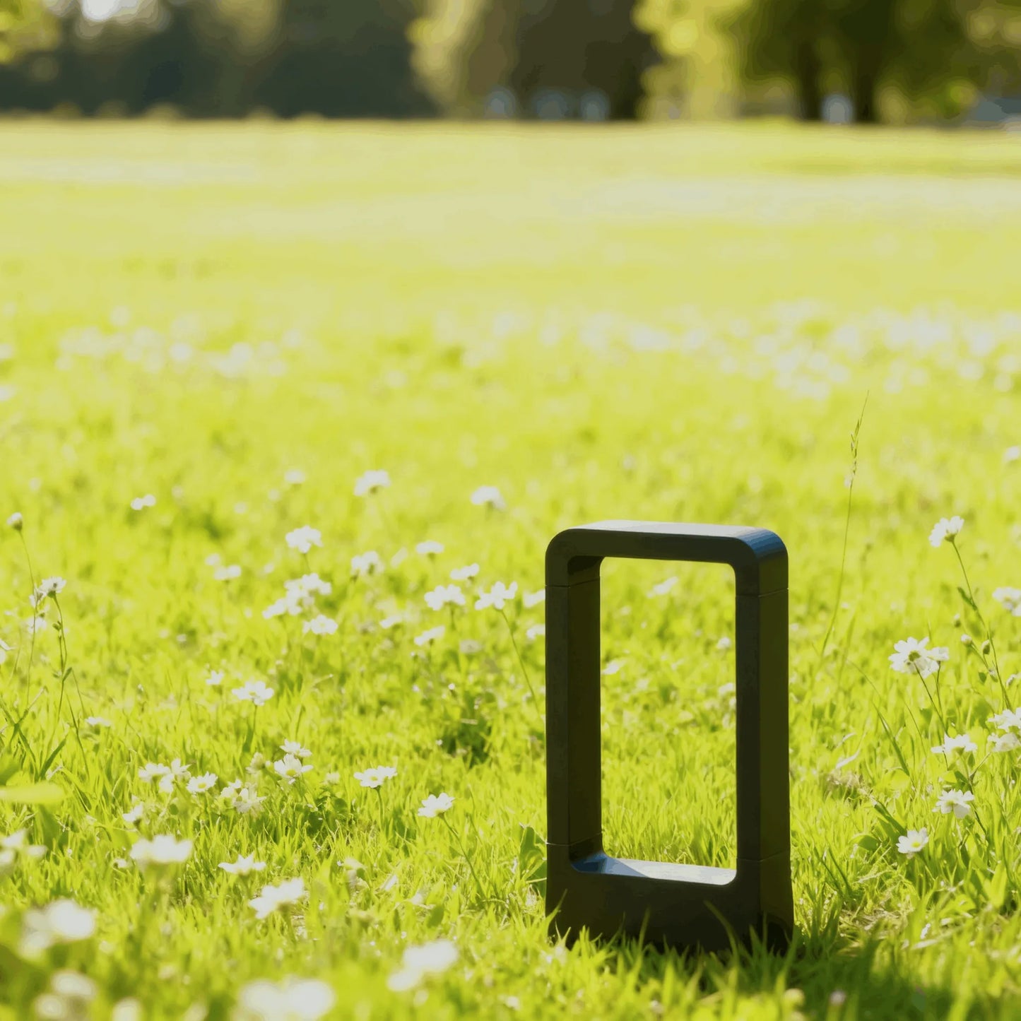 Black Metal LED Path Light – Outdoor Garden Lighting