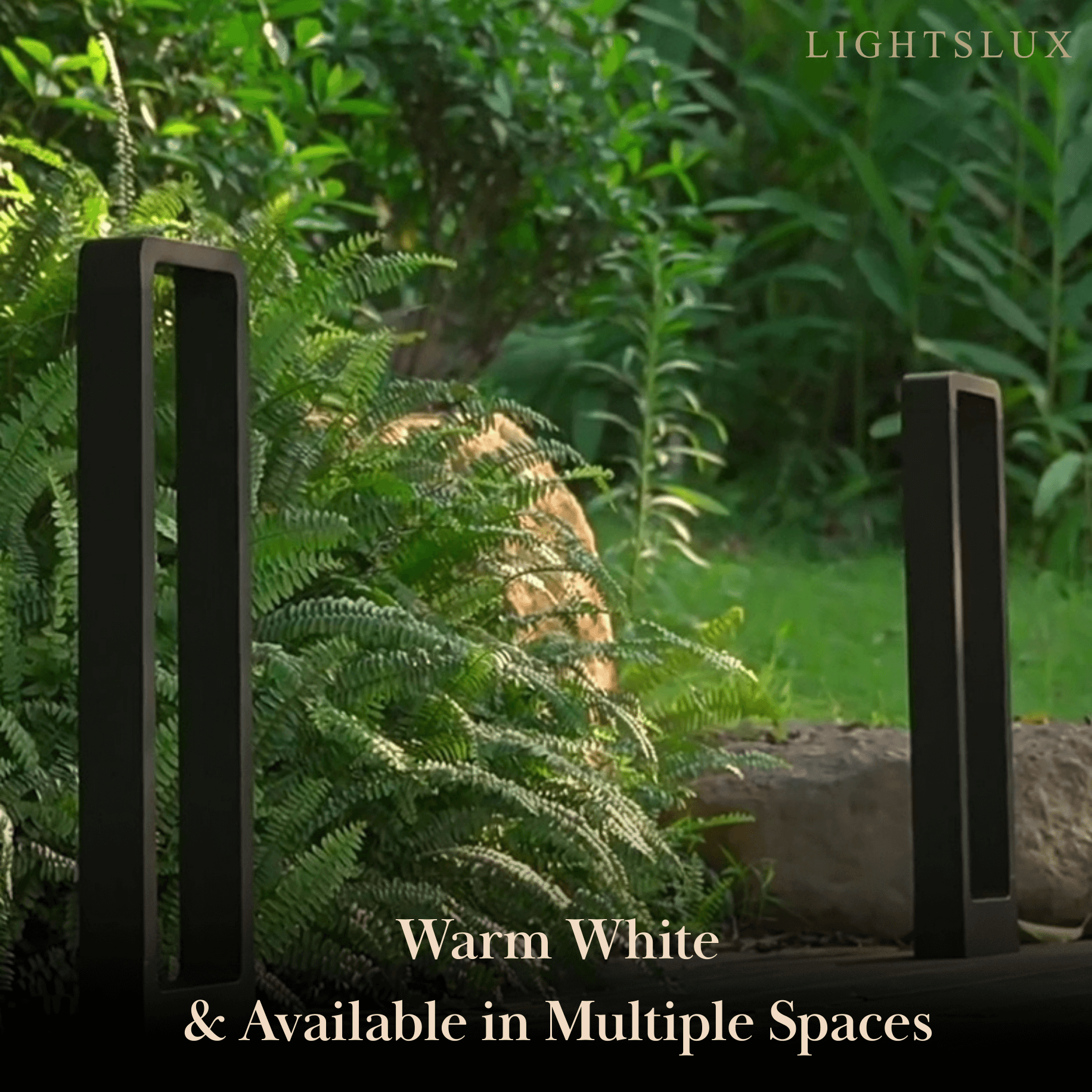 Arcato Modern Black Metal LED Path Light – Outdoor Garden Lighting