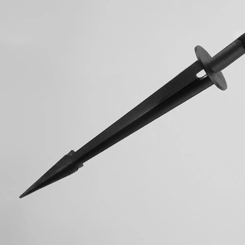 Industrial Pathway Light - Black Metal