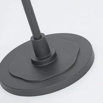 ALS661 Outdoor Floor Lamp - Black Metal 
