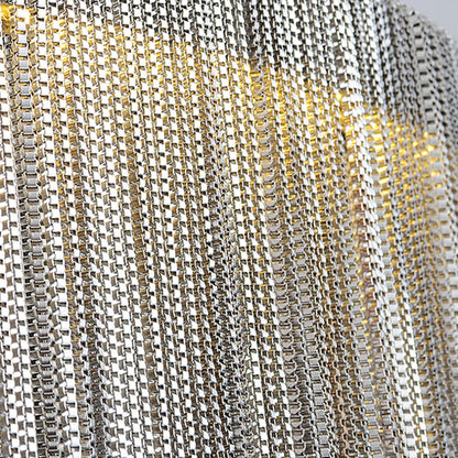 Royal Silver Pendant Light Tassel-2