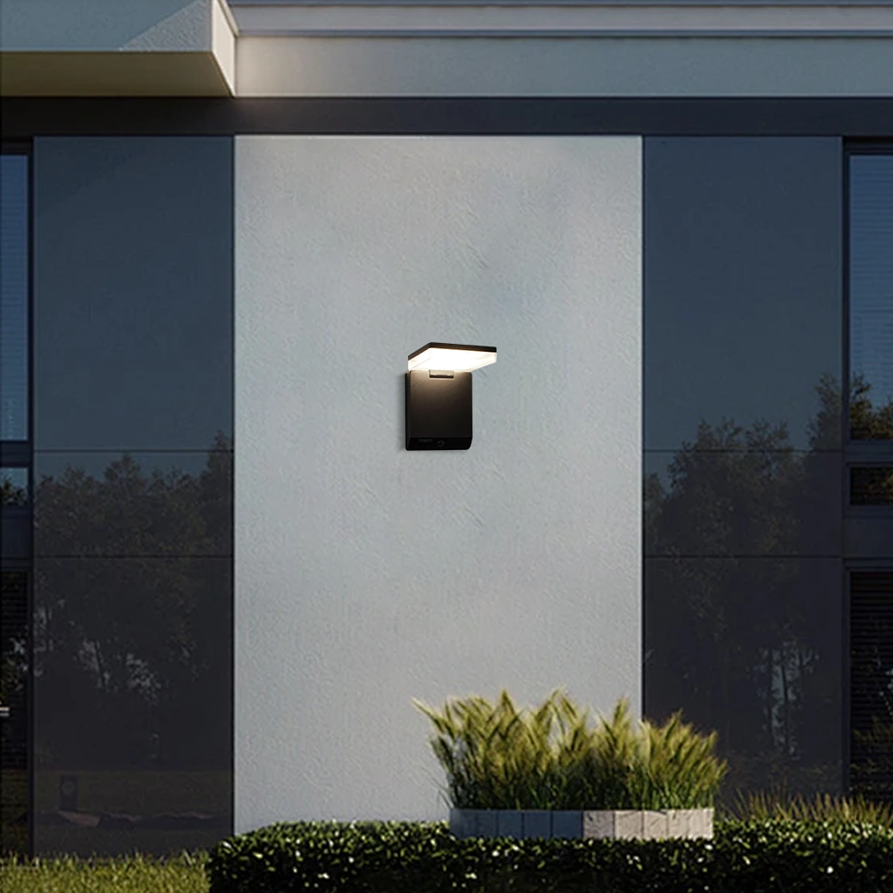 Modern Solar Outdoor Wall Lamp for garden