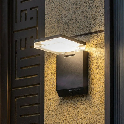 Modern Solar Outdoor Wall Lamp