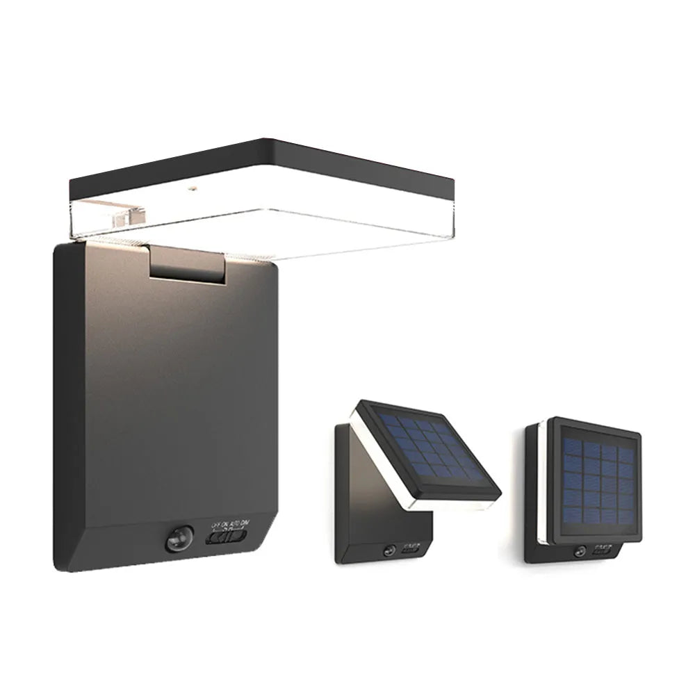 Modern Solar Outdoor Wall Lamp