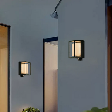 Modern Rectangular Outdoor Wall Lamp