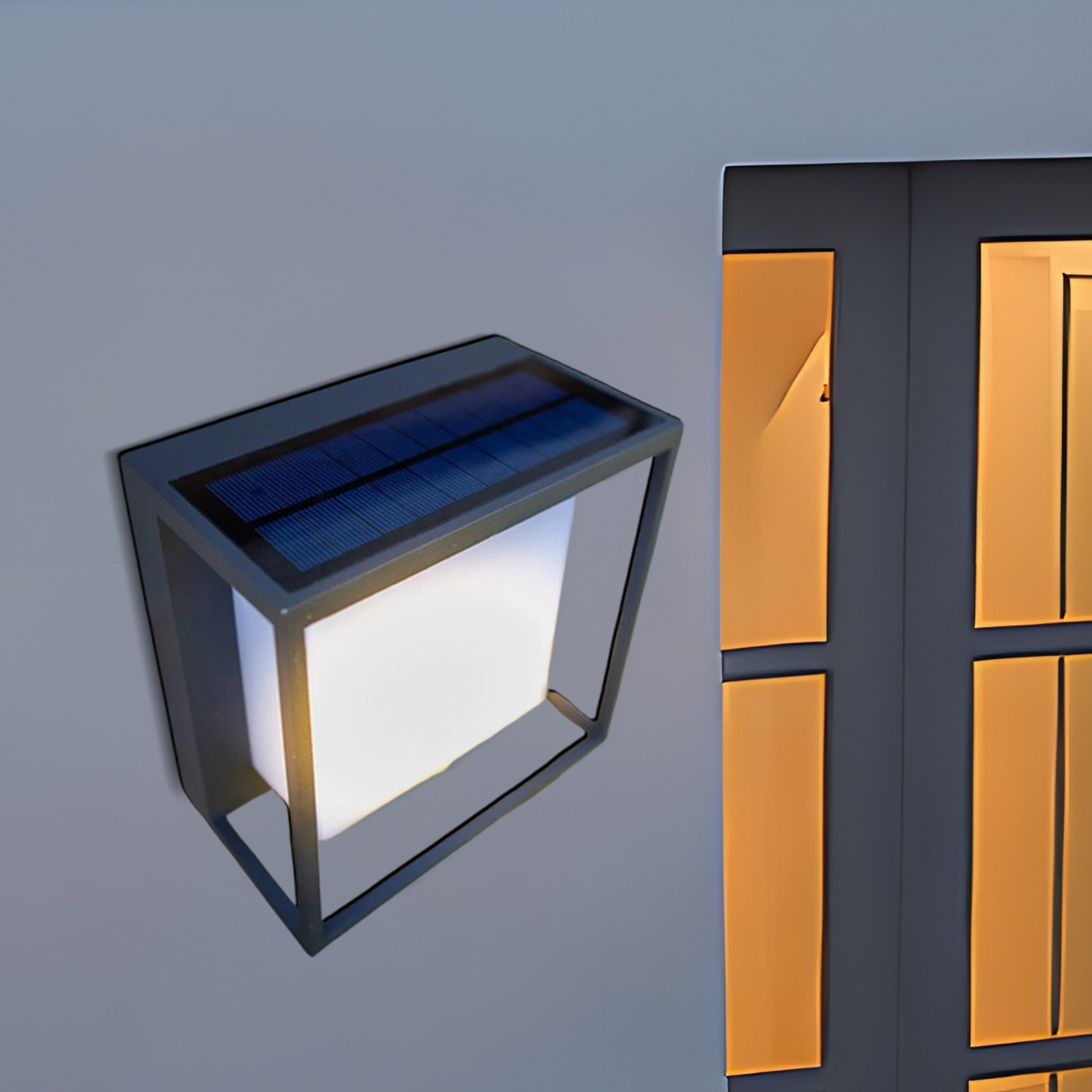 Modern Rectangular Outdoor Wall Lamp