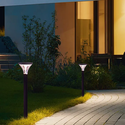 Modern Cylindrical Pathway Light 