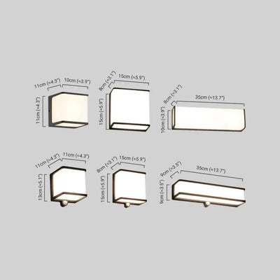 Modern Solar LED Outdoor Wall Lamp – Waterproof Sensor Light