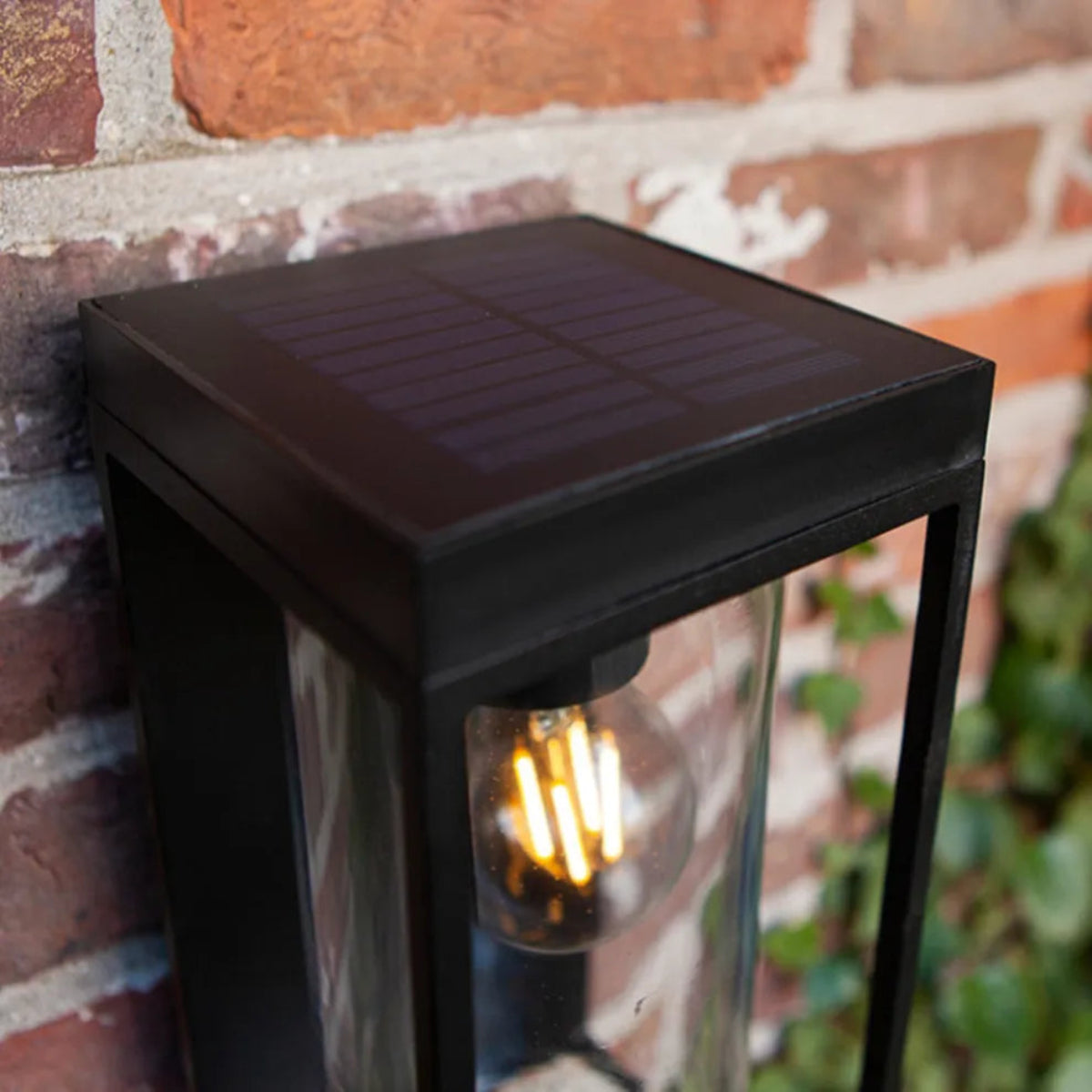 Modern Rectangular Solar Wall Lamp