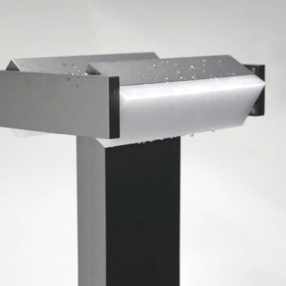 Minimalist Geometric Pathway Lamp