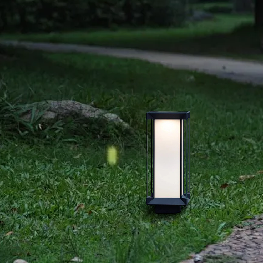 Modern Solar Outdoor Floor Lamp for garden