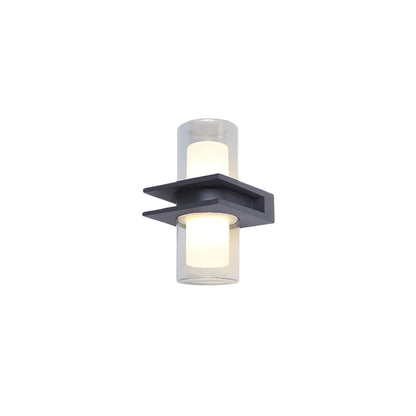 Modern Outdoor Wall Lamp - Black