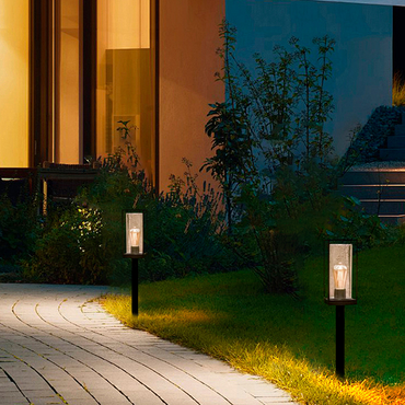 Modern Rectangular Outdoor Pathway Light