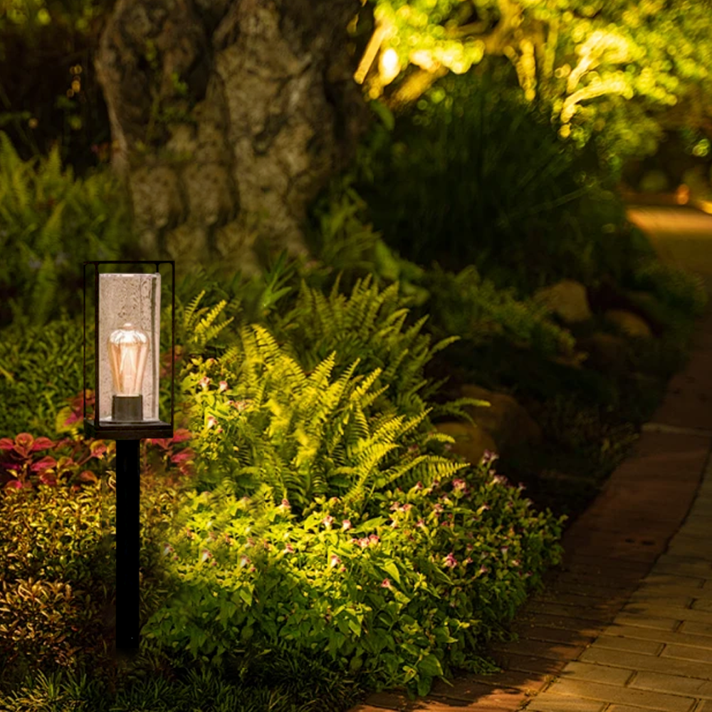Modern Rectangular Outdoor Pathway Light