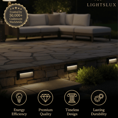 Arcato Modern Outdoor Step Deck Light