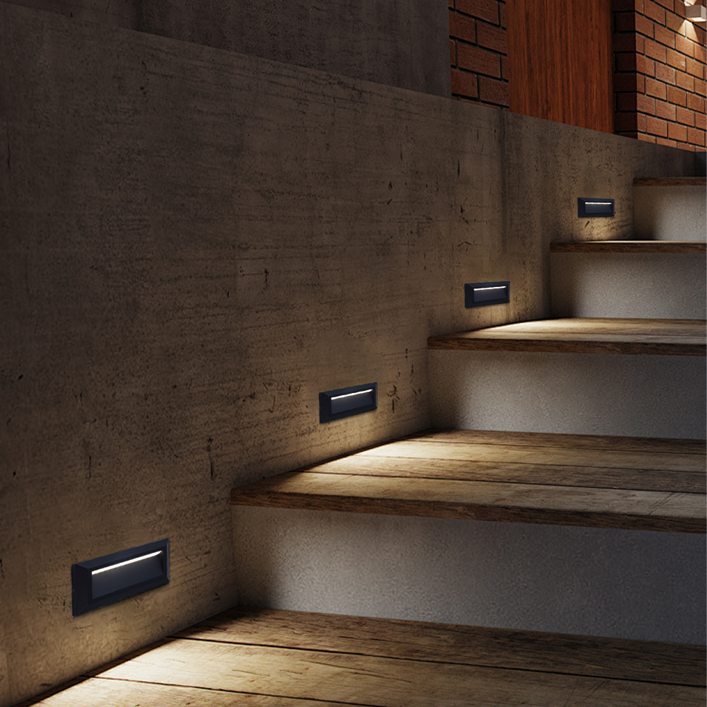 Modern Outdoor Pathway Light Rectangular for Stair