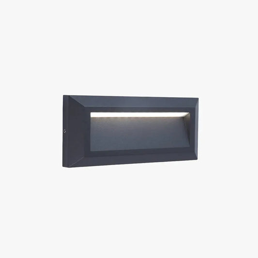 Modern Outdoor Step Deck Light  Rectangular