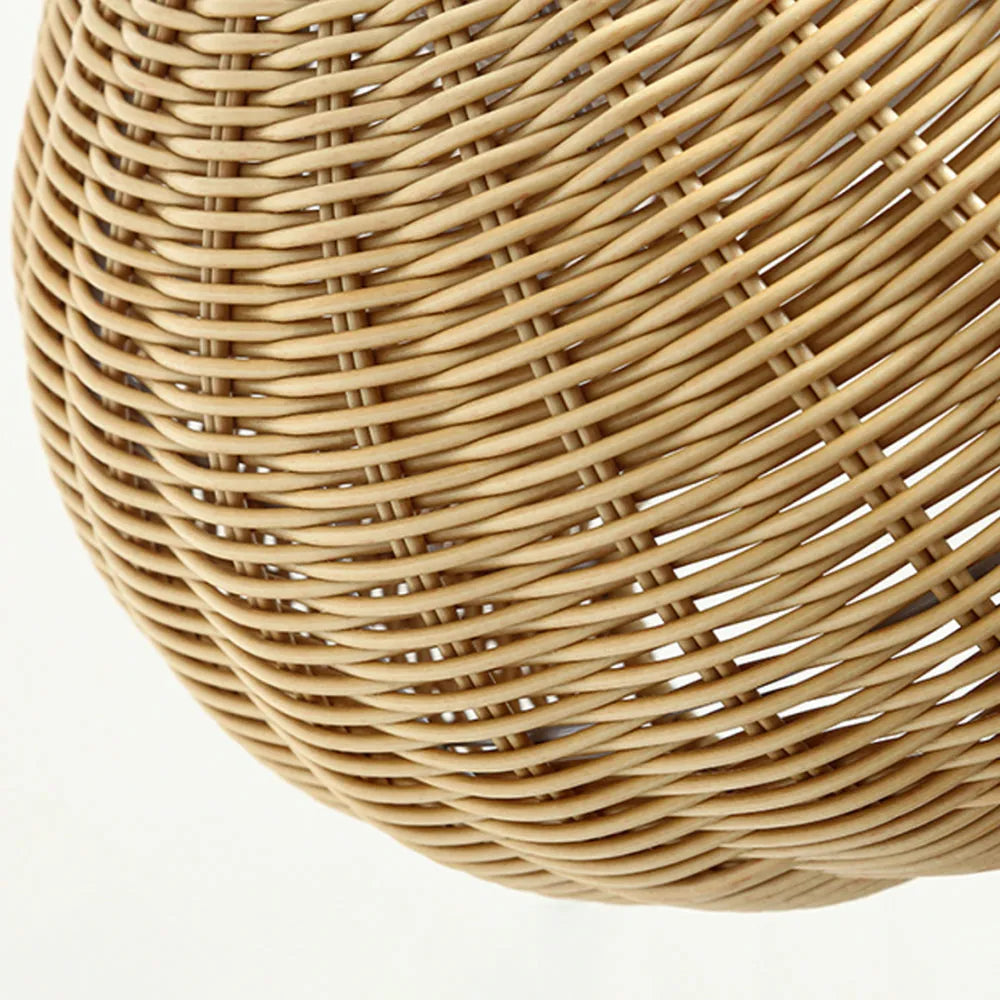  Pendant Light Rattan Lantern Garden
