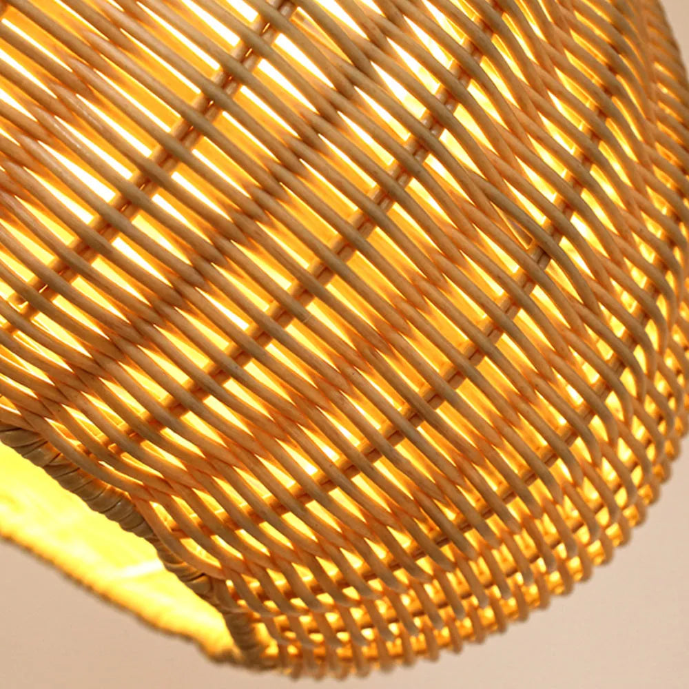 Pendant Light Rattan Lantern Garden