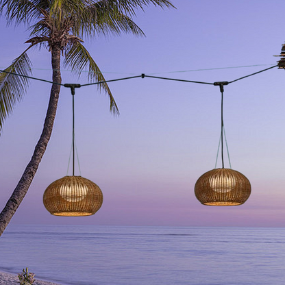Rustic_Brown_Outdoor_Pendant_Lights_Bamboo_Acrylic_Garden