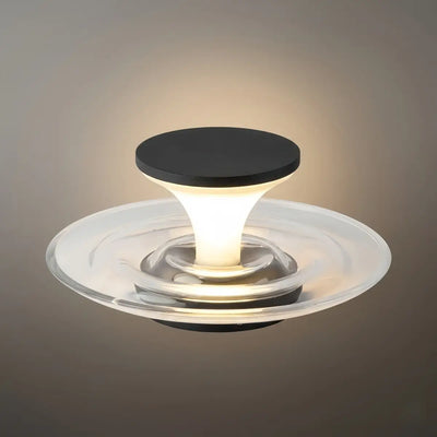 Stellar Modern Solar Outdoor Ground Lamp - Round