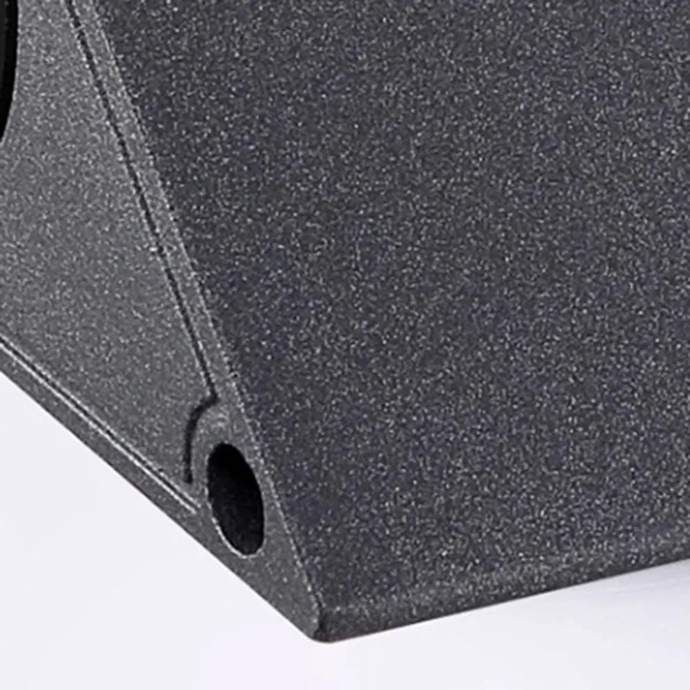 Black Motion Sensor Deck Lamp