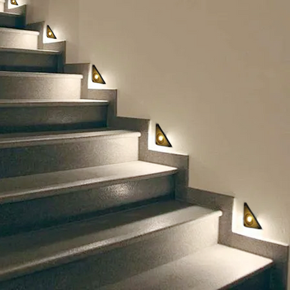 Modern Triangle Outdoor Step Light for staircase