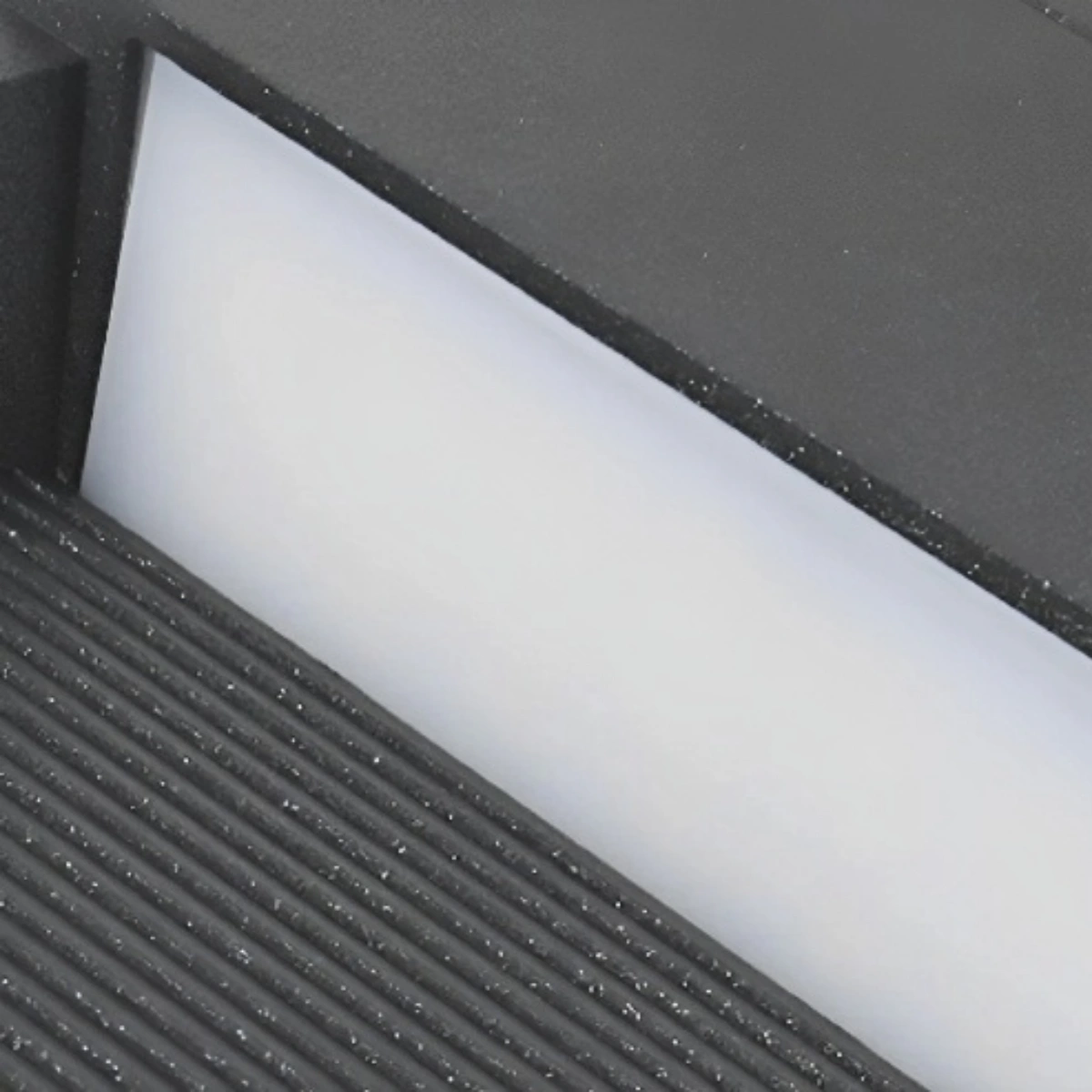 Irondale Modern Metal/Acrylic Outdoor Deck Step Lights