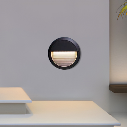 Modern Metal/Acrylic Outdoor Deck Step Lights 