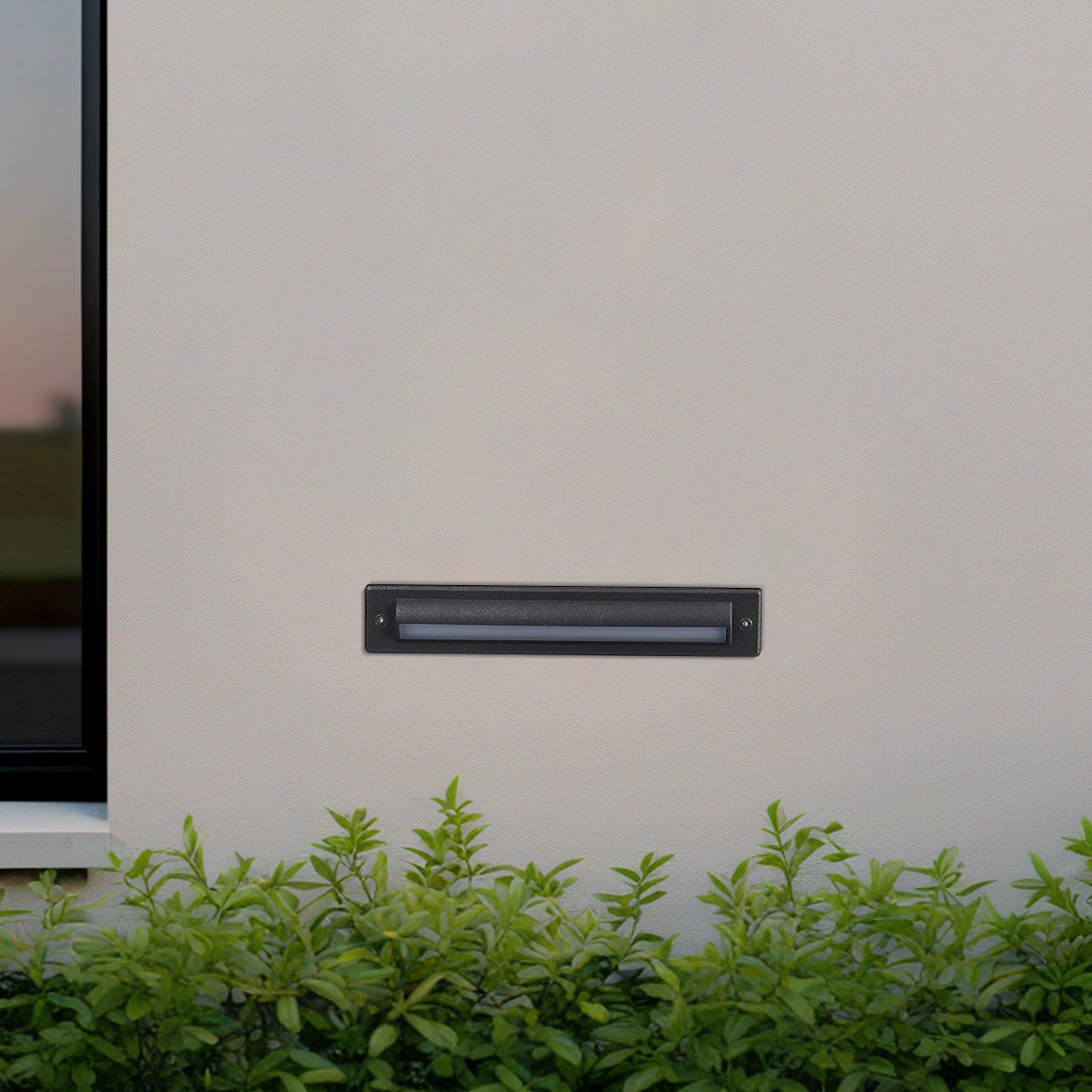 Modern Rectangular Outdoor Deck Step Light