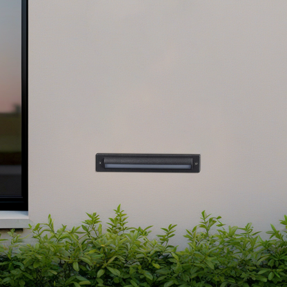 Modern Rectangular Outdoor Deck Step Light