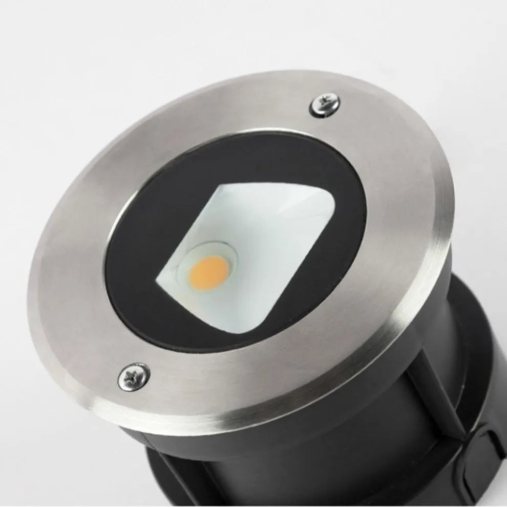 Minimalist Outdoor Deck Lights - Black Metal 